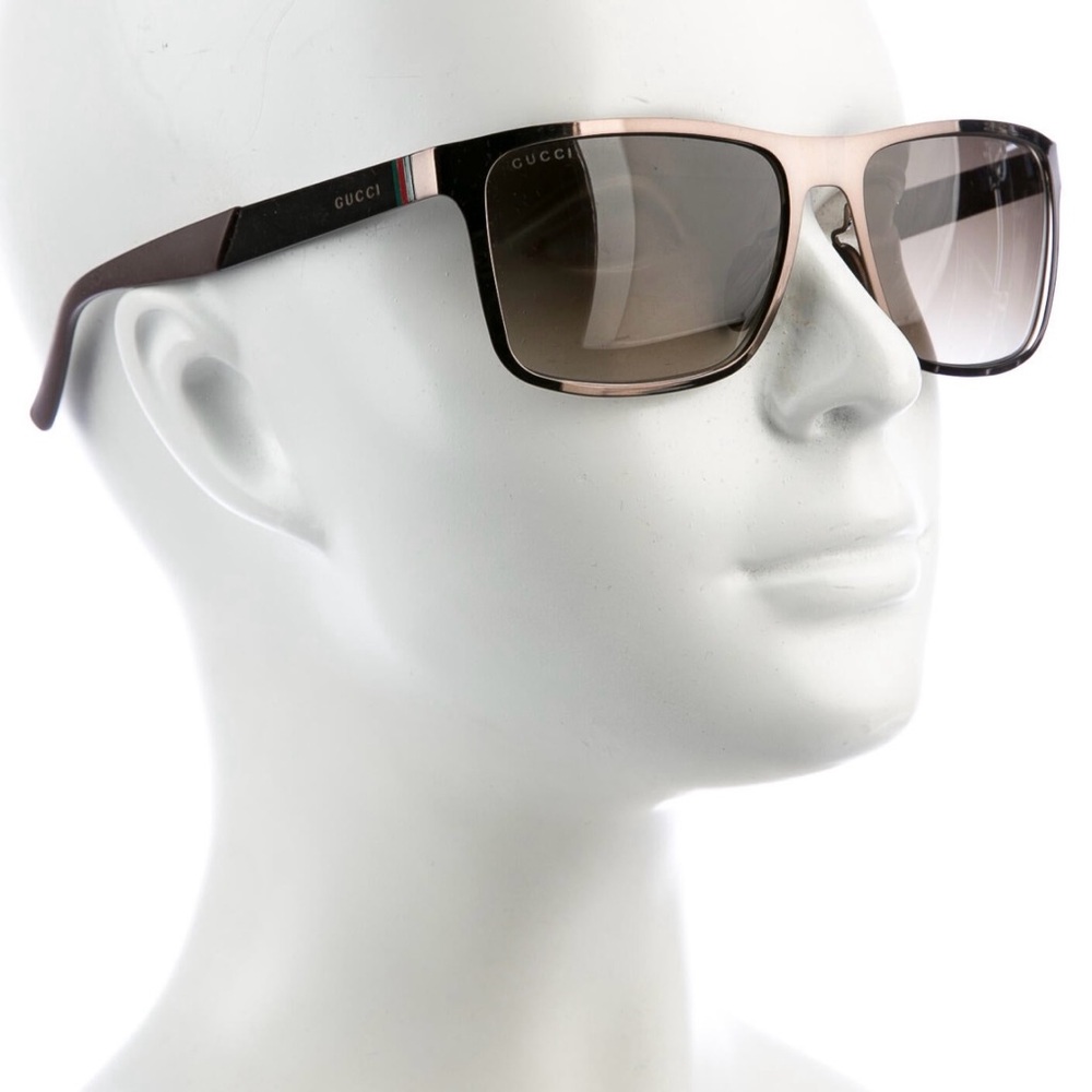 Gucci metal coffee color sunglasses gg2238